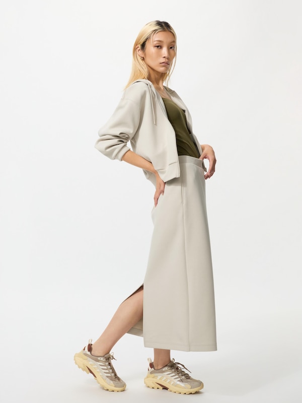 Dry Sweat Narrow Long Skirt