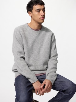 Lambswool Crew Neck Sweater