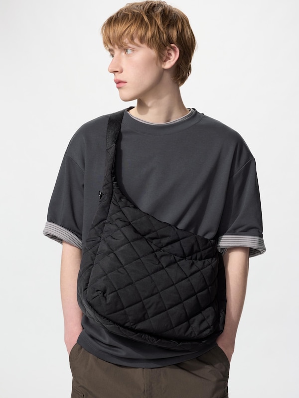 Quilted Puffy Shoulder Bag | 16L
