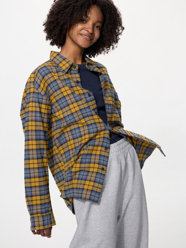 Flannel Shirt | Long Sleeve | Tartan Check