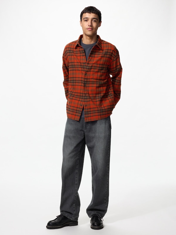 Flannel Shirt | Long Sleeve | Tartan Check