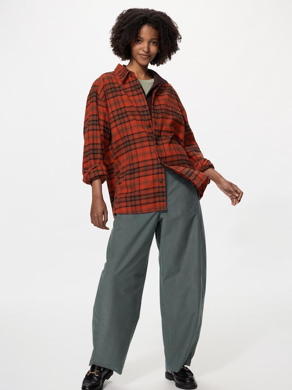 Flannel Shirt | Long Sleeve | Tartan Check