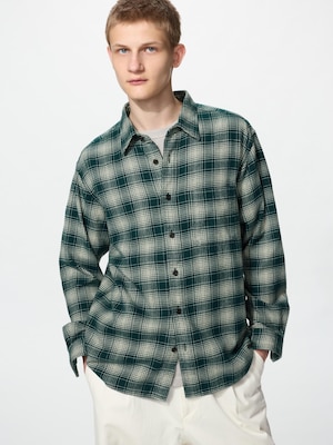 Flannel Shirt | Long Sleeve | Ombre Check