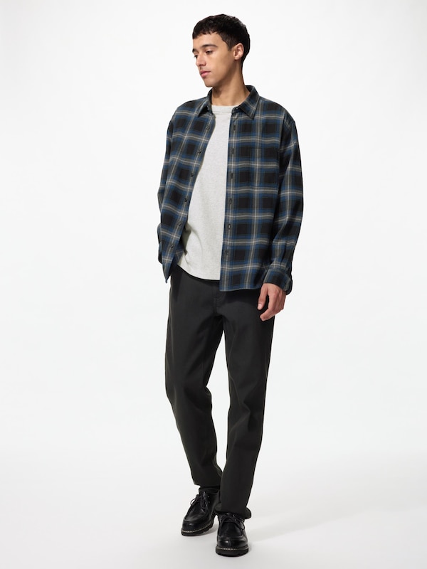 Flannel Shirt | Long Sleeve | Tartan Check