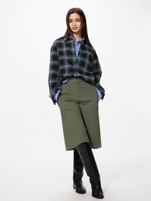 Flannel Shirt | Long Sleeve | Tartan Check