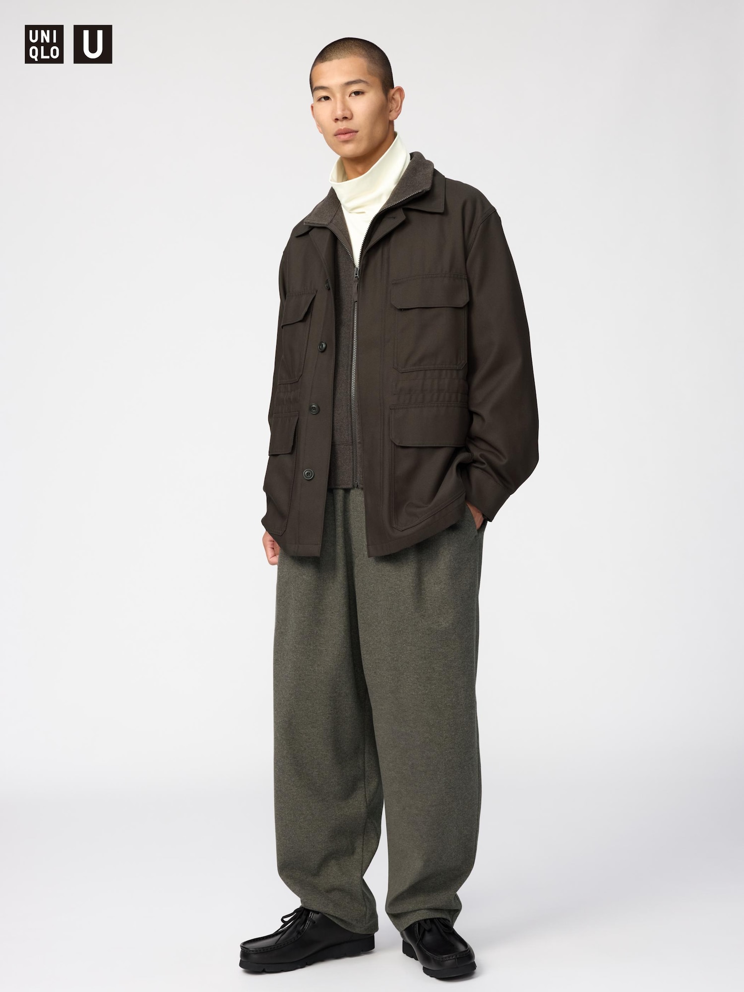 Brushed Jersey Wide Pants
