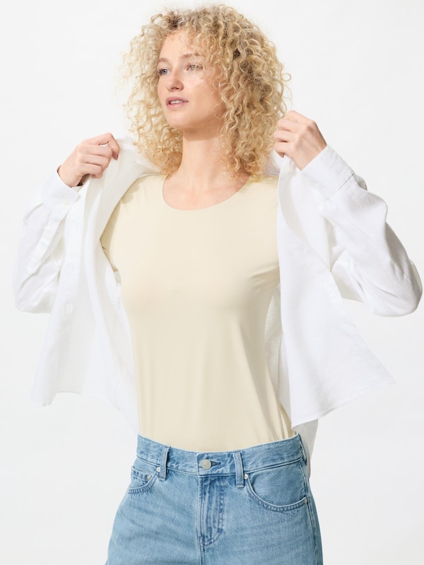 AIRism UV Protection Crew Neck T-Shirt |  Long Sleeve