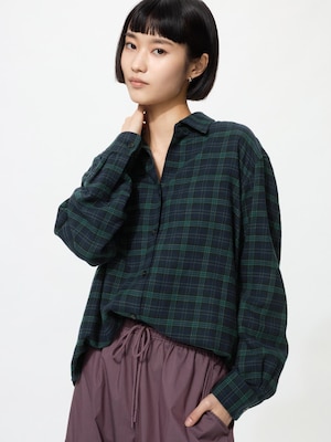 Soft Flannel Skipper Shirt | Long Sleeve | Check