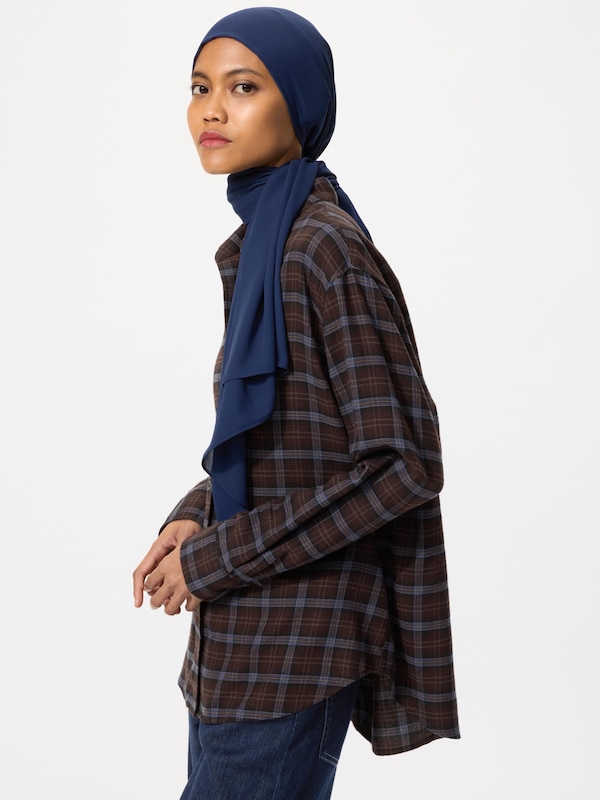 Soft Flannel Skipper Shirt | Long Sleeve | Check