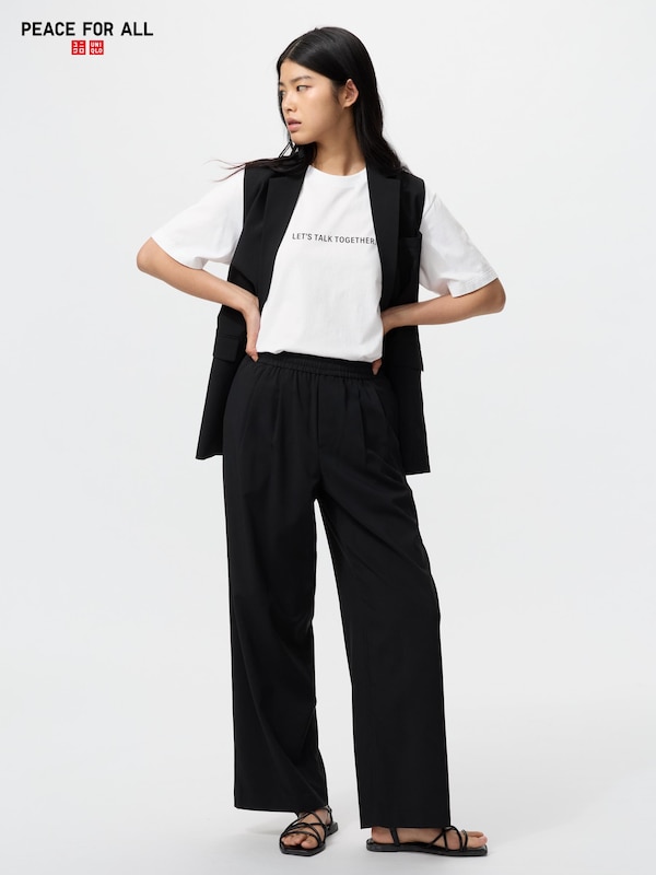 PEACE FOR ALL Short Sleeve Graphic T-shirt | Hideki Kuriyama