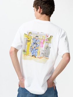 MANGA UT SHUEISHA 100th | Kochira Katsushikaku Kamearikoenmae Hashutsujo (Short Sleeve Graphic T-shirt)