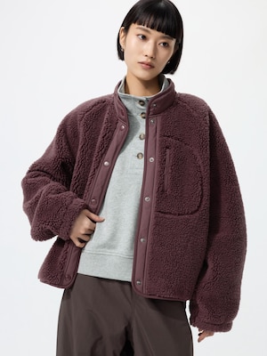 Pile Lined Fleece Combination Jacket