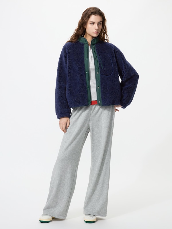 Pile Lined Fleece Combination Jacket