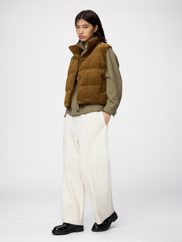 Padded Corduroy Vest