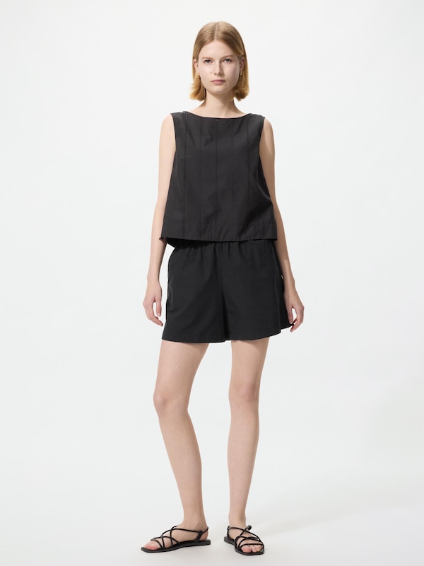 Embroidery Blouse | Sleeveless