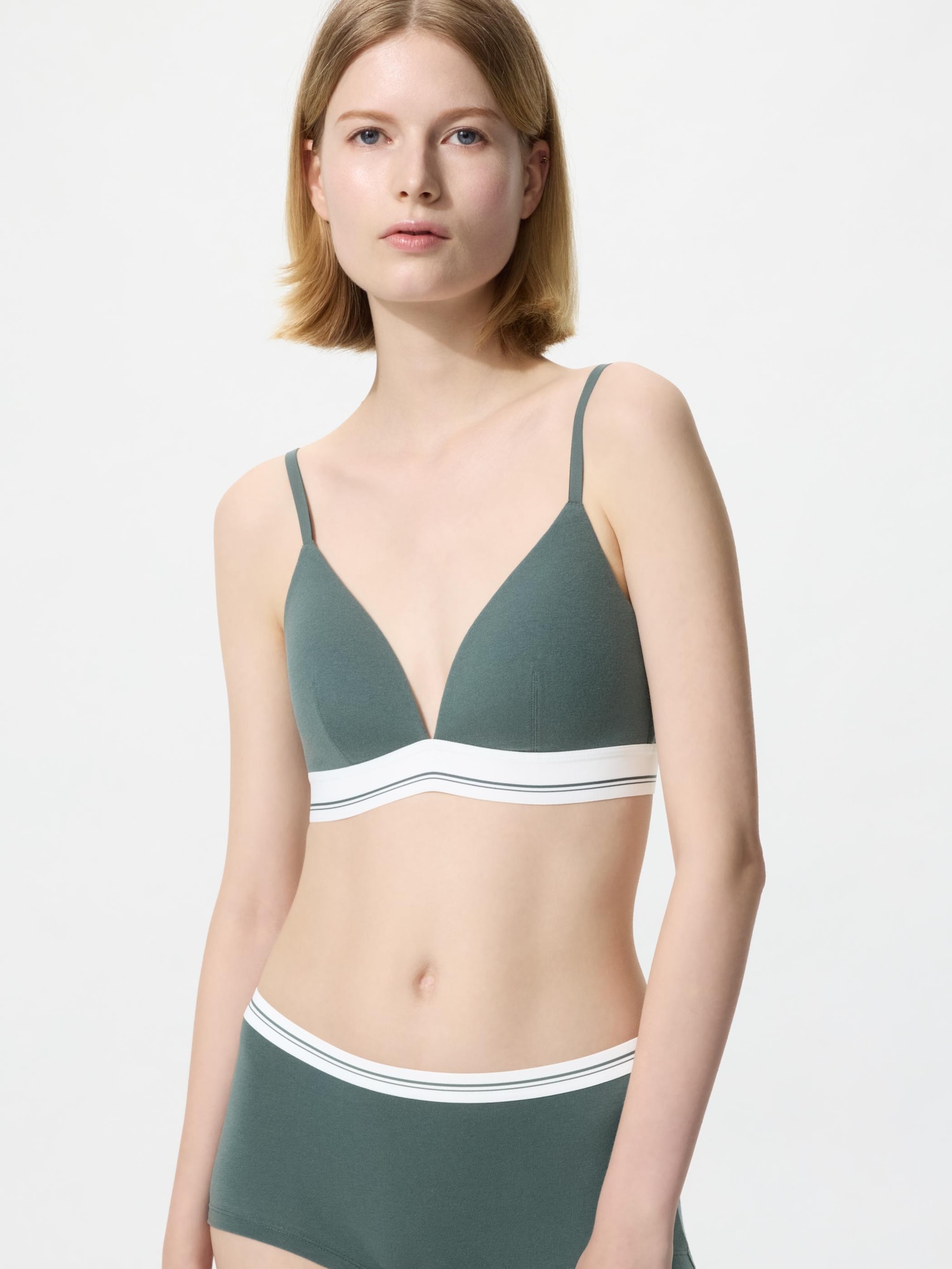Cotton Wireless Bra | Line