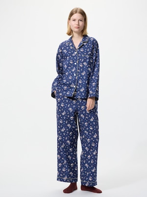 Cotton Pajamas | Long Sleeve | Flower
