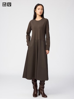 Satin Combination Dress