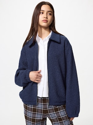 Pile Lined Fleece Blouson