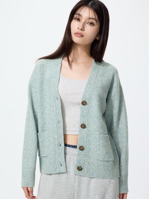 Light Souffle Yarn Relaxed Cardigan
