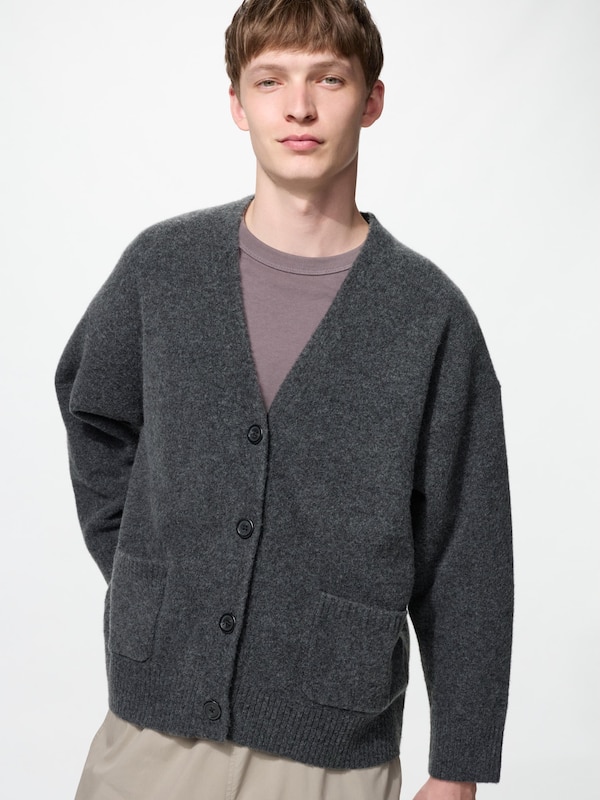 Light Souffle Yarn Relaxed Cardigan