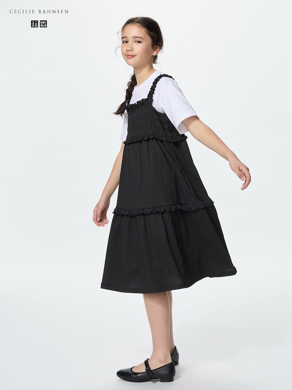 GIRLS Shirring Dress