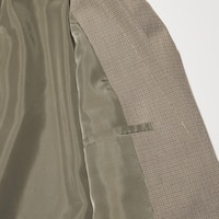 With interior pockets.
