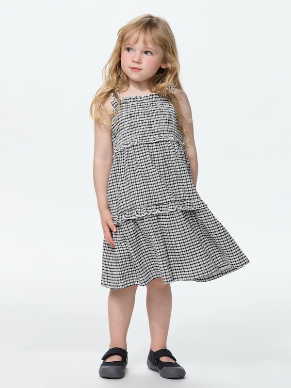 GIRLS Shirring Dress