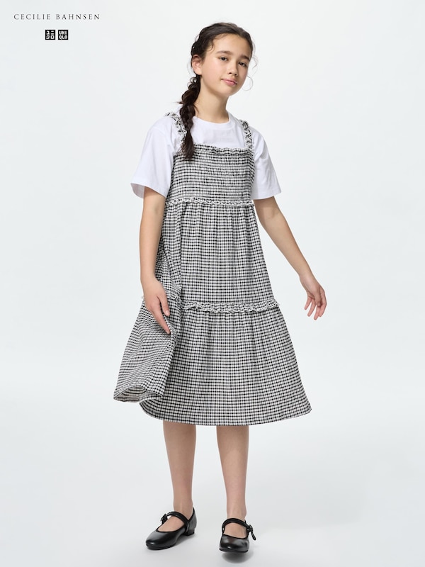 GIRLS Shirring Dress