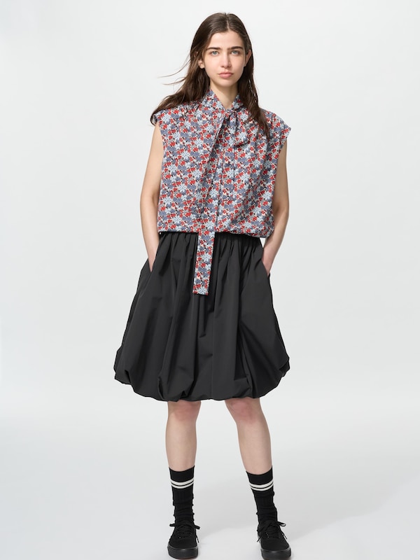 Bow Tie Blouse | Print