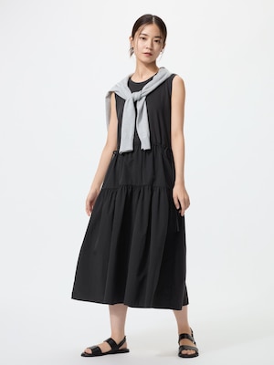 Combination Tiered Dress | Sleeveless