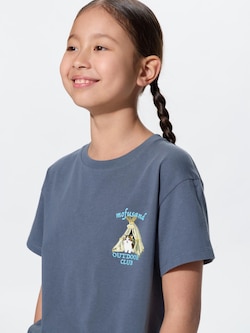 GIRLS Mofusand UT (Short Sleeve Graphic T-shirt)