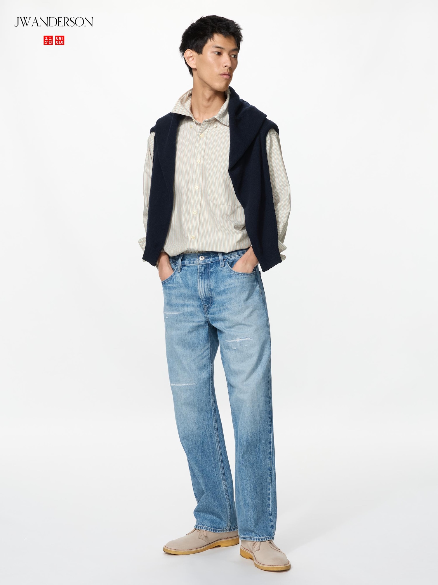 Straight Jeans | Damage
