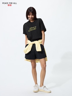 PEACE FOR ALL Short Sleeve Graphic T-shirt | Ke Huy Quan