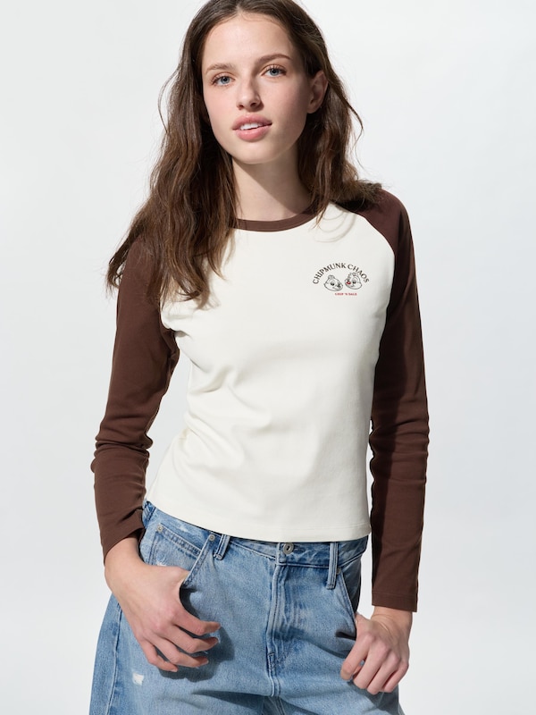 Mickey＆Friends UT (Long Sleeve Graphic T-shirt)