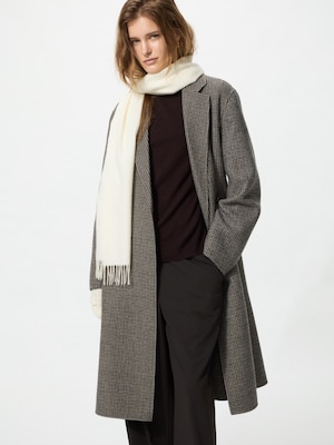 Double Face Relaxed Long Coat | Pattern