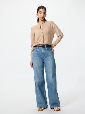 High Rise Wide Jeans