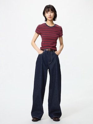 High Rise Wide Jeans