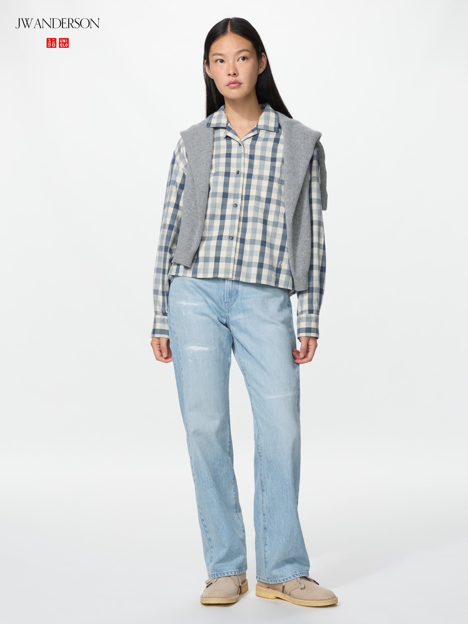 Straight Jeans | Damage