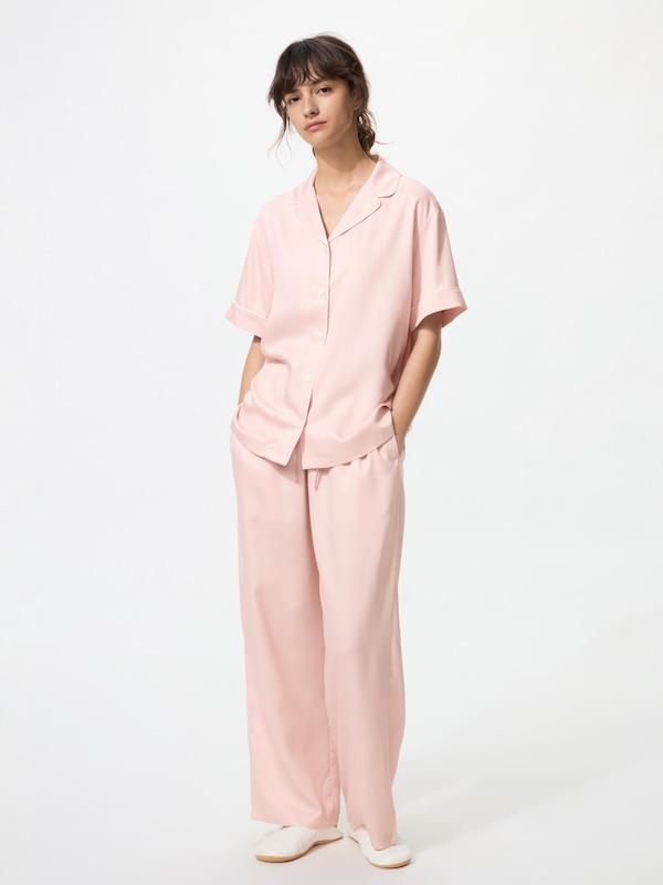 Satin Pajamas | Short Sleeve