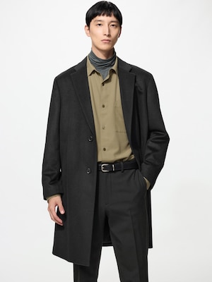 Wool Cashmere Chesterfield Coat