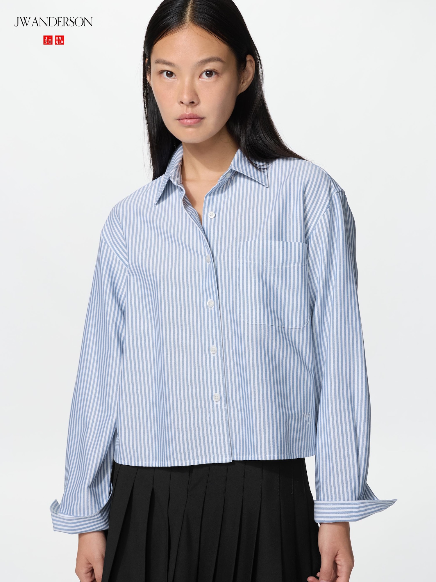 Oxford Boxy Shirt | Long Sleeve | Stripe