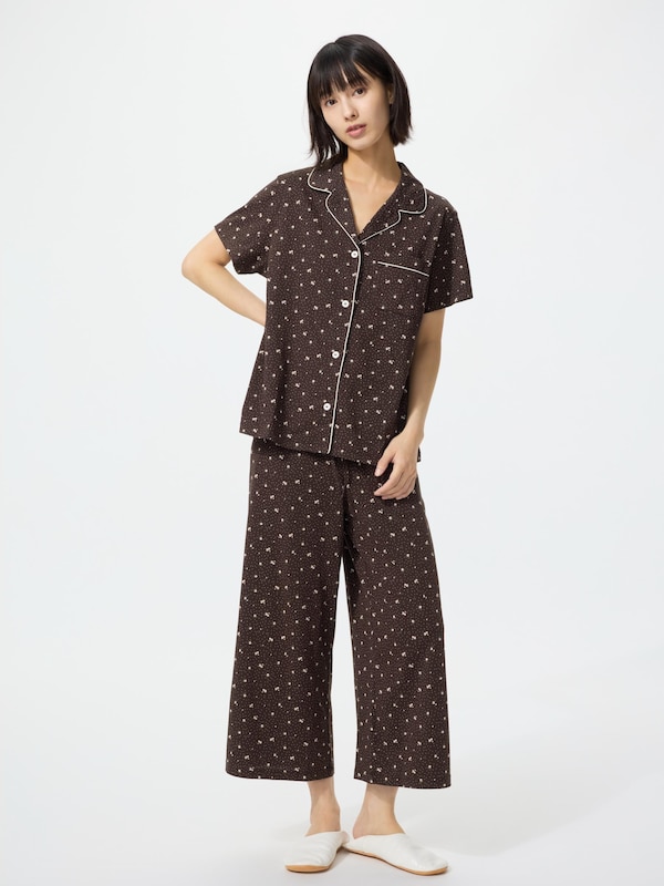 AIRism Cotton Pajamas | Short Sleeve | Print
