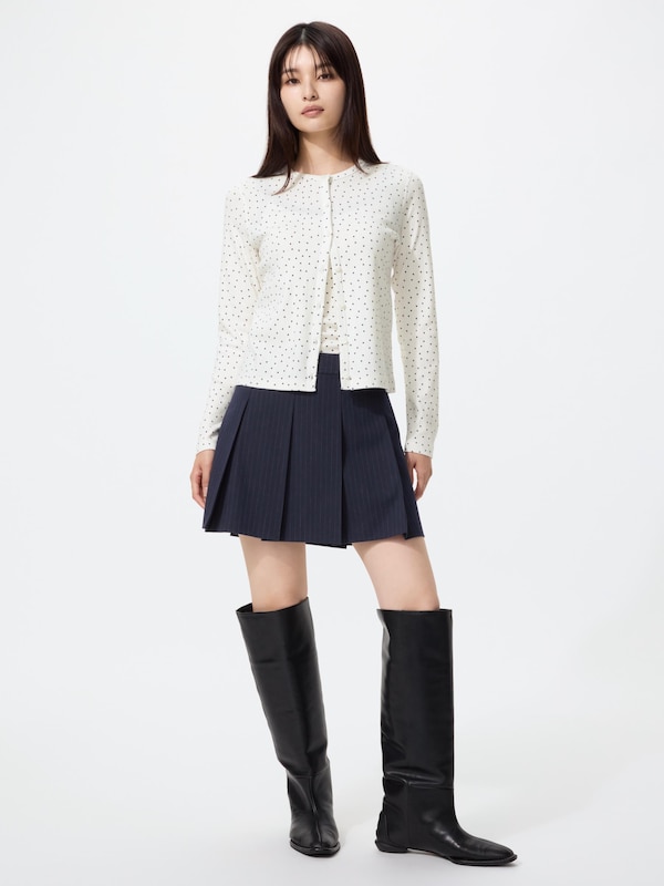Pointelle Cardigan | Heart