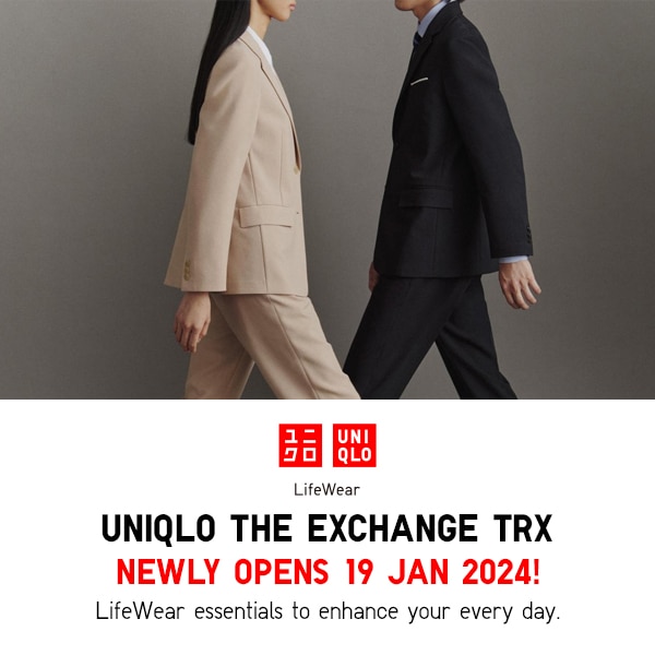 UNIQLO THE EXCHANGE TRX OPENS 19 JAN 2024