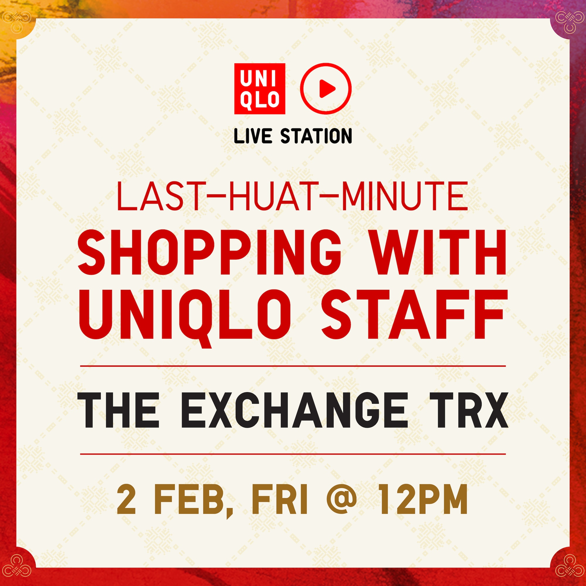 Last-Huat-Minute Shopping with UNIQLO Staff