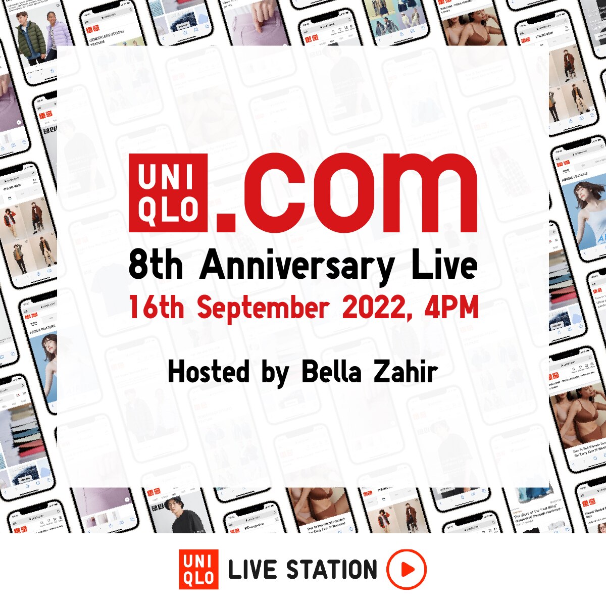 UNIQLO.com 8th Anniversary