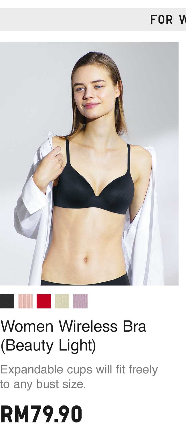 WOMEN WIRELESS BRA (BEAUTY LIGHT)