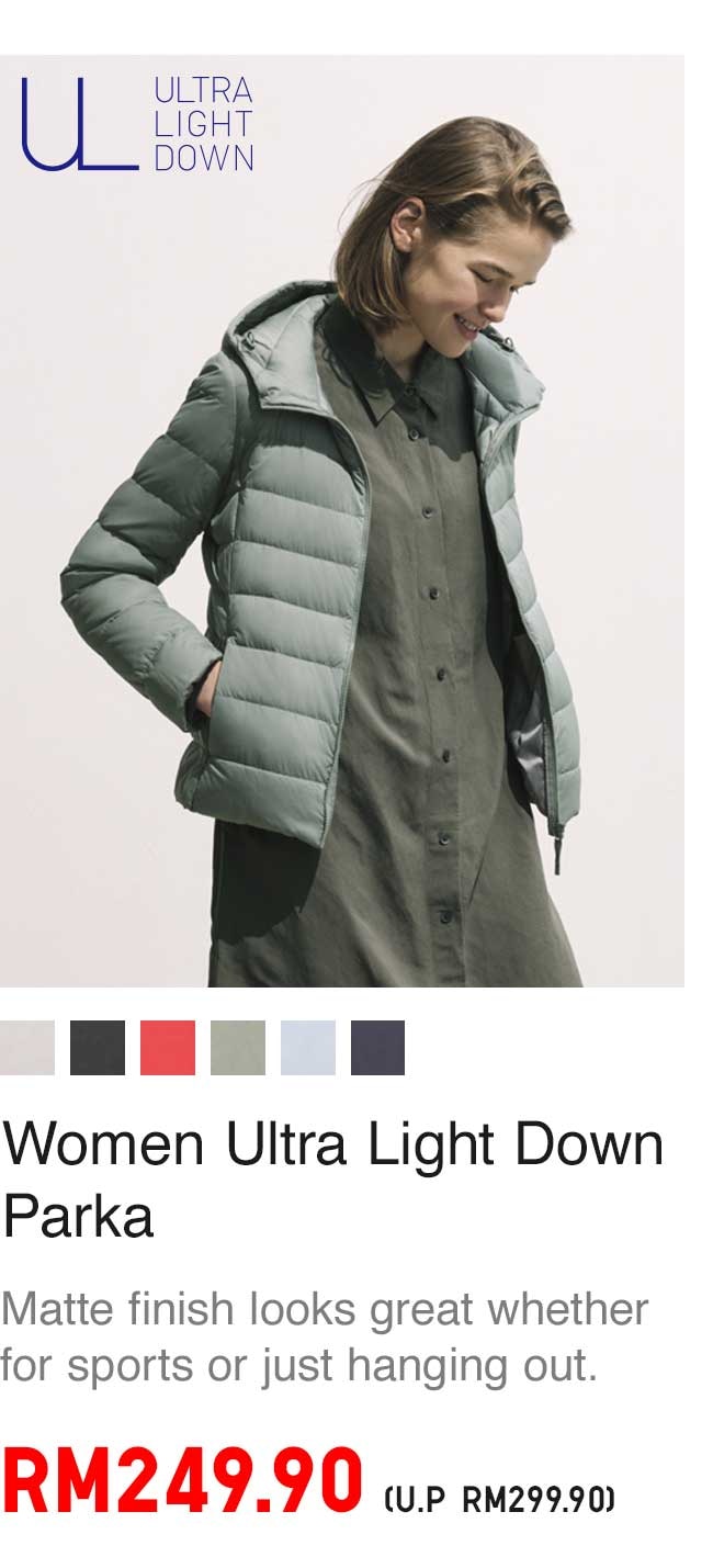 WOMEN ULTRA LIGHT DOWN PARKA