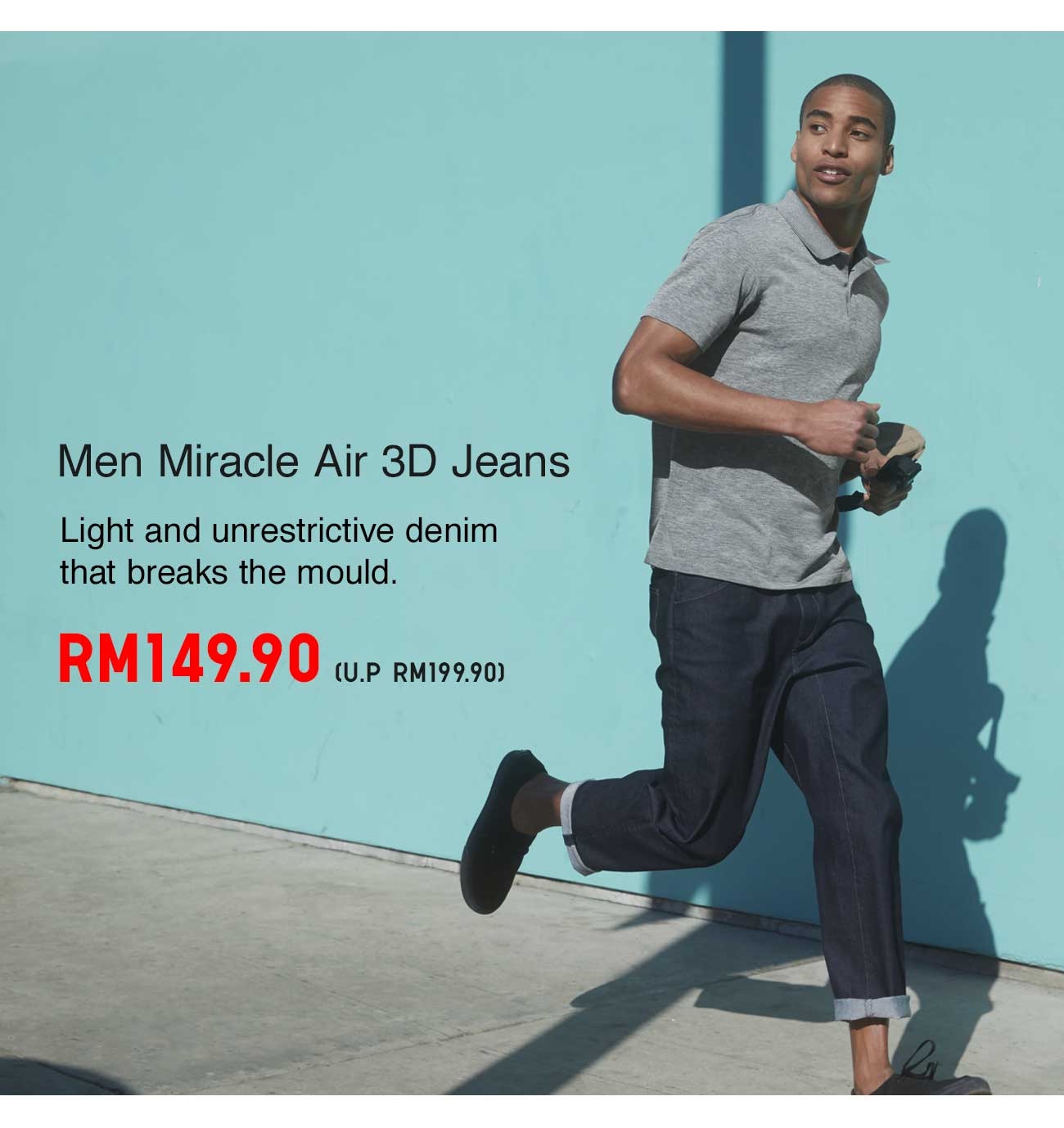 MEN MIRACLE AIR 3D JEANS